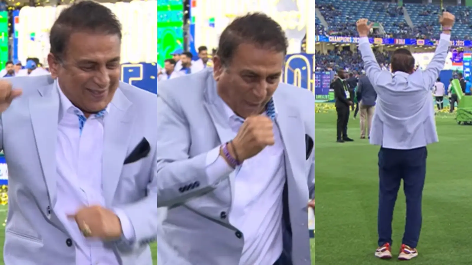 Sunil Gavaskar Dance: भारत की जीत पर उछले सुनील गावस्कर, बच्चों की तरह मनाया जश्न