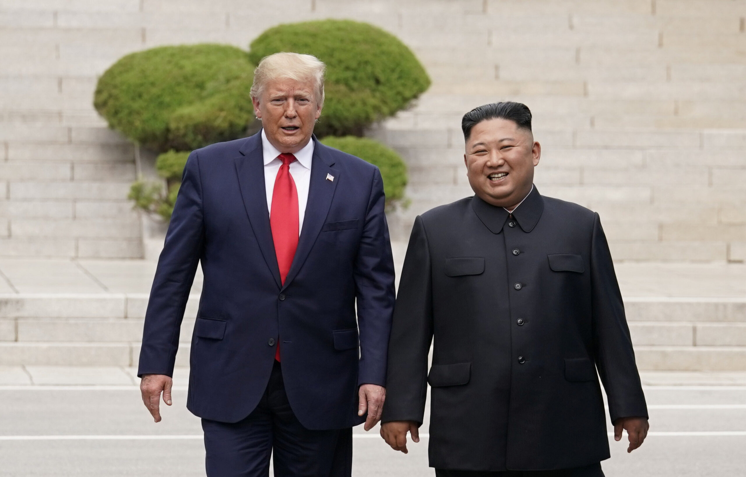 Trump offers to meet Kim Jong-un, North Korea fires cruise missile in response