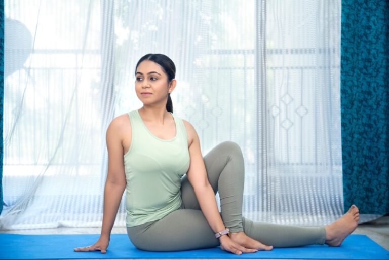 Enjoy a stress-free and healthy life with Vakrasana.